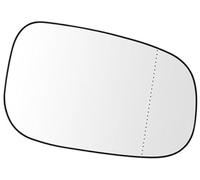 Vuzmode Wing Mirror Glass Heated Passenger Side, for Volvo C30 C70 2010-2013 S40 S60 S80 V40 V50 V60 V70, for Jaguar Xe Xf, for Xj 30716479 Wing Mirror Glass(BLACK For C30 2006 2009 Right)