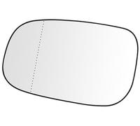Vuzmode Wing Mirror Glass Heated Passenger Side, for Volvo C30 C70 2010-2013 S40 S60 S80 V40 V50 V60 V70, for Jaguar Xe Xf, for Xj 30716479 Wing Mirror Glass(BLACK For C30 2006 2009 Left)