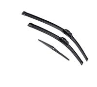 Vuzmode Wiper Front & Rear Wiper Blades Set, for Kia, Carens UN 2006-2011 Windshield Windscreen Window 26"+16"+14" Rear Wiper Blade(BLACK Left-hand drive)