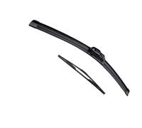 Vuzmode Wiper Front & Rear Wiper Blades Set Kit, for Citroen, C1 MK1 2005-2014 Windshield Windscreen 26"12" Rear Wiper Blade(BLACK Right-hand drive)