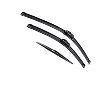Vuzmode Wiper Front & Rear Wiper Blades Set Kit, for Smart, Forfour W454 2004-2007 Windshield Windscreen Window 26"+18"+14" Rear Wiper Blade(BLACK Right-hand drive)