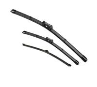 Vuzmode Wiper LHD RHD Front Rear Wiper Blades Set, for, X1 F48 2015-2020 2019 2018 2017 2016 Windshield Windscreen 26"16"14" Rear Wiper Blade(BLACK Right hand drive)