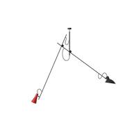VV Cinquanta Ceiling Light Suspension Black/Red