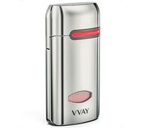VVAY Triple Jet Flame Cigar Lighter, Adjustable Flame, Sold without Gas