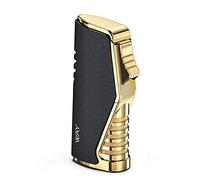 VVAY Triple Jet Flame Lighter Windproof Butane Gas Refillable Turbo Torch Lighter (Sold Without Gas)