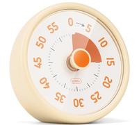 VVAY Visual Timer for Kids, 60 Minute Countdown Clock with Silent Operation, Time Management Tools for Office, Classroom, and Kitchen