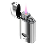 VVAY Windproof Jet Flame Lighter - Gas Refillable (Gas Not Included)