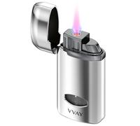 VVAY Windproof Jet Lighter, Butane Refillable, Gas Not Included