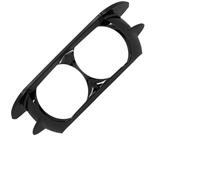 VVBNIN Compatible With CVO For FLTRXSE 2015-2023 Motorcycle Dual Headlight Fairing Headlamp Trim Bezel Scowl Cover Motorcycle Accessories Headlight Mesh Grill Cover(color1)