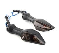 VVBNIN Compatible With For NINJA For 250 2019 2020 For 400 2018 2019 2020 Motorcycle Accessories Turn Signal Indicator Lamp Motorbike Indicators(Smoke)