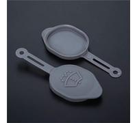 VVBNIN Compatible With Infiniti For G35 G37 G25 EX35 EX37 2Pcs Gray Car Windshield Wiper Washer Fluid Reservoir Water Cap OEM：28913-JK60A Car Windscreen Washer Cap