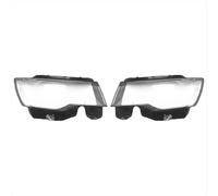VVBNIN Compatible With Jeep For Grand For Cherokee 2014 2015 2016 2017 2018 2019 1pair Car Headlight Lens Cover Transparent Head Light Lamp Shell Front Headlight Shell Lens