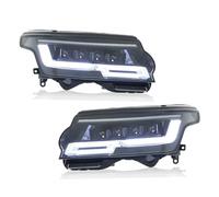 VVBNIN Headlamp Assemblies Compatible With Range For Rover Executive 2013 2014 2015 2016 2017 DRL Turn Signal High Beam Angel Eye Projector Lens Headlights