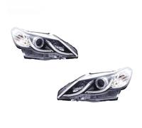 VVBNIN Headlamp Assemblies Compatible With Toyota For MARK X 2010 2011 2012 2013 Driving Light Headlight DRL Brake Turn Signal Lamp Front Bumper Headlamp