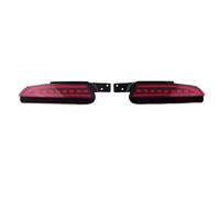 VVBNIN Rear Bumper Tail Light Compatible With CRV 2012 2013 2014 Rear Bumper Markers Reflectors Turn Signal Light Tail Brake Driving Light Fog Lamp Car-Styling(Red,B)
