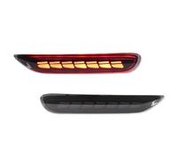 VVBNIN Rear Bumper Tail Light Compatible With Infiniti For Q30 Q60 Q70 QX56 JX35 Q50 QX60 QX80 QX30 Rear Bumper Reflector Light Marker Turn Signal Reverse Lamp(Smoked)