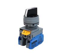 VVCPVDXCI 22mm Plastic Knob Rotary Switch FXBY6 Momentary Self-Locking Power Start 2/3 Position 1NO1NC Circuit Control