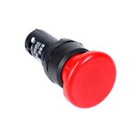 VVCPVDXCI EB2 Big Red Green Push Button Switch On Off Latching Momentary Large Mushroom Head Enter without Fixation 5A