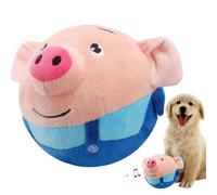 VVDPJLS Electronic Pet Dog Toy Ball Pet Bouncing Jump Balls Talking Interactive Dog Plush Doll Toys Gift Bounce Boredom Toys(21)