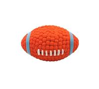 VVDPJLS For Small Medium Large Dogs Cat Puppy Squeaky Rugby Volleyball Football Training Toys Chihuahua Pug Pet Supplies(Rugby,S)