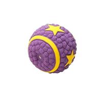 VVDPJLS Soft Pet Ball Squeaky Toy For Small Large Dog Rugby Tennis Football Basketball Latex Tooth Cleaning Training Toys(Four Planet S)