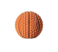 VVDPJLS Soft Pet Ball Squeaky Toy For Small Large Dog Rugby Tennis Football Basketball Latex Tooth Cleaning Training Toys(Basketball S)