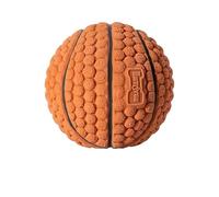 VVDPJLS Soft Pet Ball Squeaky Toy For Small Large Dog Rugby Tennis Football Basketball Latex Tooth Cleaning Training Toys(Basketball L)