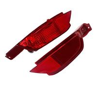 VVEDIK 2Pcs Rear Tail Bumper Reflector Lamp Brake Light Fog Lights Right Left for Ford Fiesta Mk7 2008-2014