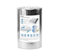 VVFLED 1x3 m Foil Insulation Radiator 3mm Thicken Aluminium Heat Reflective Panel Insulation, Energy Saver for Loft Van Caravan Shed Basements Kennel Pipe