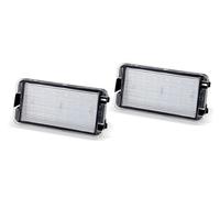 Vvhabpm LED Number Plate Light For Seat Ibiza 6L Ab Arosa Altea Cordoba MK1 MK2 Leon 1M Toledo 5P 2004 2005 2006 2007 2008 2009 White LED Number License Plate Lights