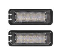 Vvhabpm LED Number Plate Light For VW For Beetle MK5 For GTI MK6 MK7 For Golf 5 6 7 911 987 997 958 Car LED License Number Plate Light Bulb 3D0943021A 1J6943021B