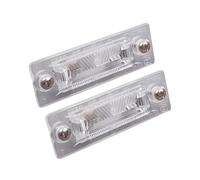 Vvhabpm LED Number Plate Light For VW For Passat T5 For Jetta Caddy 2Pieces Car Number License Plate Light Led License Lamp Rear Number Left/Right
