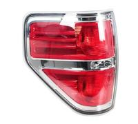 Vvhabpm Tail Light Rear Lamp For F150 SVT For Raptor 2009-2014 Rear Bumper Tail Light Stop Brake Lamp Turn Signal Fog Car Taillight Assembly(Silver Only Left)