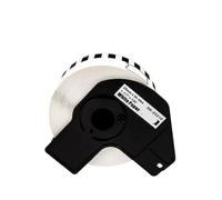 VVHKMSIL 10 Roll DK-22210 Thermal Label 29mm X 30.48m Continuous Length White Paper Tape DK 22210 DK 22210 Compatible With QL Printer