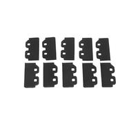 VVHKMSIL 10pcs Rubber Wiper DX5 DX7 Compatible With Eco Solvent Printhead For Printers Like Mutoh Mimaki Roland Mimaki JV2 JV33(Black)