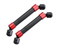 VVHKMSIL 2PCS Metal Drive Shaft Replacement Parts Compatible With 1 10 Scale RC Car Crawler Upgrade(312mm)