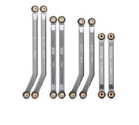 VVHKMSIL 4 Links Set Clearance Upgrade Compatible With 1/24 Scale RC Crawler Models Like SCX24 C10 And Bronco Base Camp(Grey)