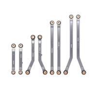 VVHKMSIL 4 Links Set Compatible With 1/24 SCX24 GX470 Universal Fit Aftermarket Replacement(Grey)