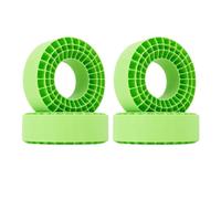 VVHKMSIL 4PCS Rubber Insert Foam Compatible With 132-134mm 5.25 Inch OD 2.2 Inch Tires Universal Fit Aftermarket Replacement(Green)