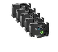 VVHKMSIL 5 Pcs 18/24/36mm Etching Stencil Tape Cassette Non-adhesive Tape Compatible With Printer Models STE-141 STE-151 STE-161(24mm)