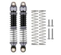 VVHKMSIL 59MM Long Threaded Shock Absorber Oil Damper Upgrade Part Compatible With 1/18 Scale RC Crawler Models 4M 42 Set Of 4(Grey)