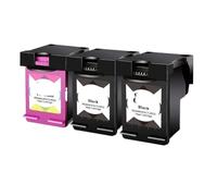 VVHKMSIL 653XL Ink Cartridge Replacement Compatible With DeskJet Printer Models 1275 2374 2375 6075 6475(3pcs)