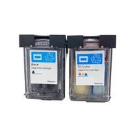 VVHKMSIL 67XL Ink Cartridge Replacement Compatible Deskjet Plus 4140 4152 4155 4158 1225 2732 2752 Printers(1 set)