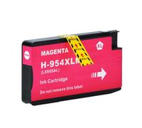 VVHKMSIL 954 954xl Full Ink Cartridge Set BK C M Y Compatible With OfficeJet Pro 7740 8210 8710 8715 8716 8720 8725 8730 8740 Series Printers(Magenta)