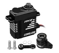 VVHKMSIL Aluminum Servo Saver Set Compatible With 1 16 Scale MOJAVE GROM Models Fits 25T Spline Servos(1 Set)