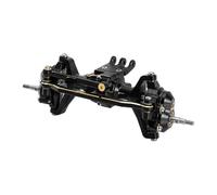 VVHKMSIL Brass Aluminum Universal Fit Complete Portal Axles Compatible With 1/18 RC Crawler Ascent-18 Aftermarket Replacement(Front)