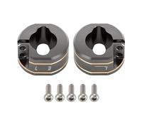 VVHKMSIL Brass Rear Axle Counterweights 14g Per Piece For 1/18 Scale RC Crawler Compatible With 4M 30 Models Set Of 4(Titanium)