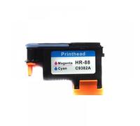 VVHKMSIL C9381A C9382A Printhead Compatible Print Head For 88 K550 K5400 K8600 L7000 L7480 L7550 L7580 L7590 L7650 L7680 L7710 L7750 Printer(Magenta and Cyan)