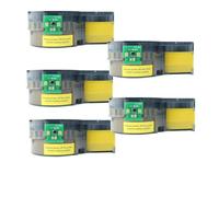 VVHKMSIL Chip Labels TAPE Replacement For M21-750-427 Ribbon Cartridge Compatible With Printer Supplies M210 M211 M210-LAB(5 Pcs)