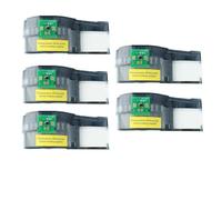 VVHKMSIL Chip Version Nylon Cloth Cartridge M21-750-499 Compatible With Label Printer Models M210 M211 For Part Number M21-750-499(5 Pcs)